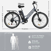 RCB RK8M Electric Bike for Adults