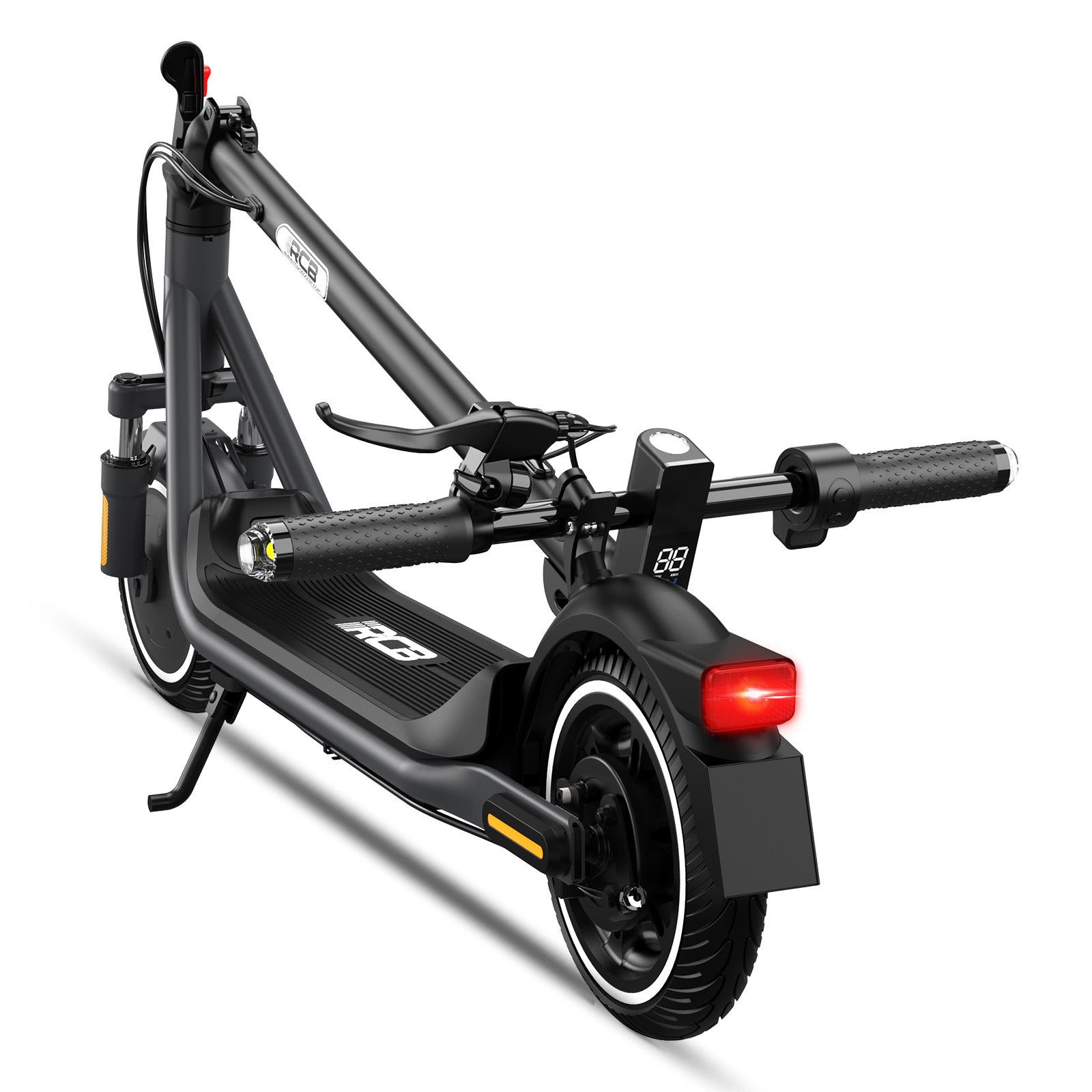 Electric Rlcb RCB 350W Electric Scooter for Adults ,19Mph & 18-21 Miles, Folding Des ...