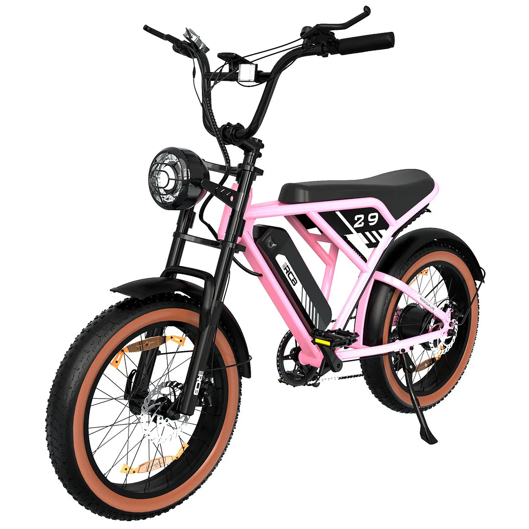 pink electric bicycle RCB RK29M Electric Bike for Adults(RCB E BIKE) – RCB US