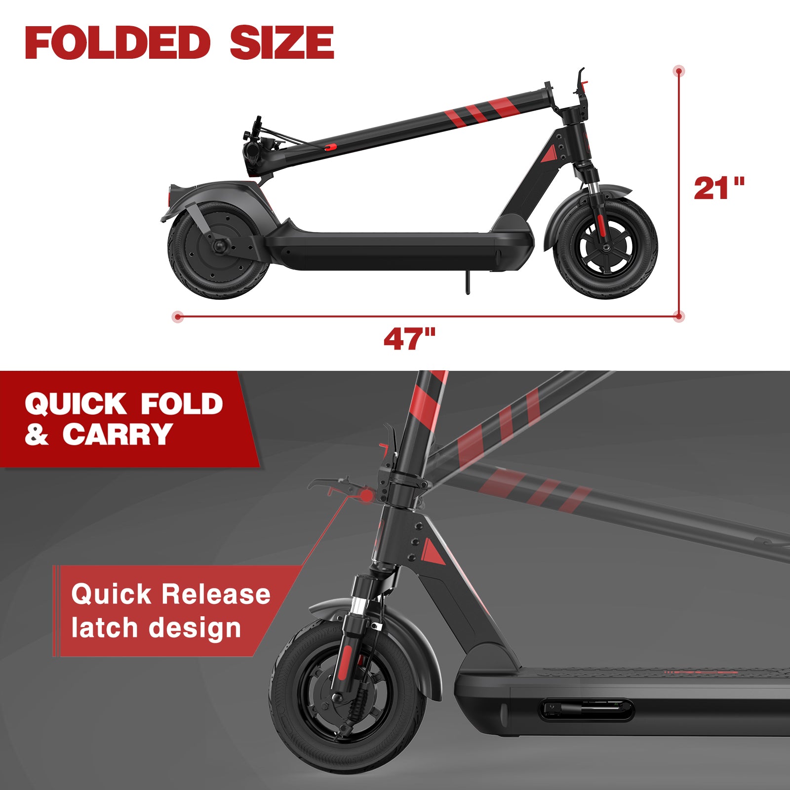 RCB R10X Electric Scooter for Adults