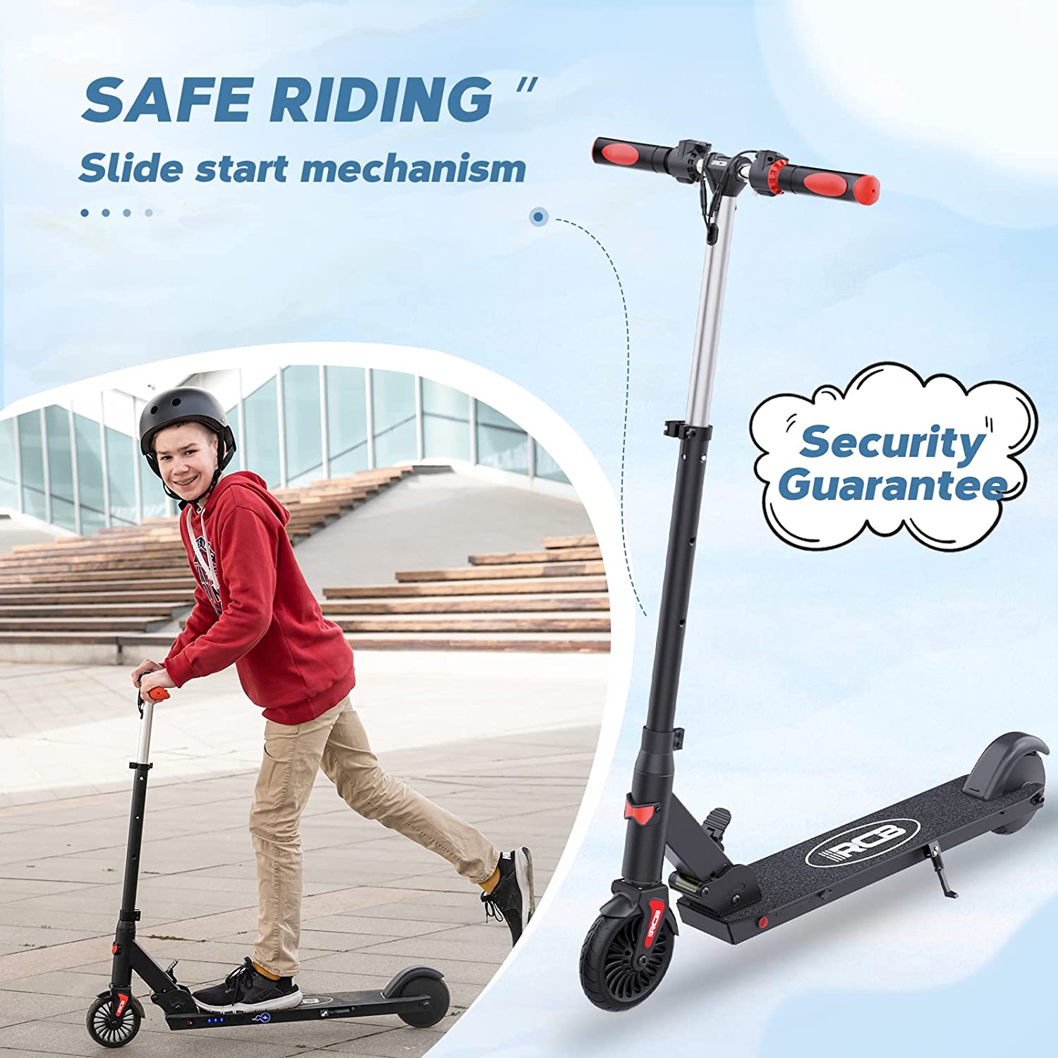 RCB R15 Electric Scooter for Children and Teenagers（ 6-16）