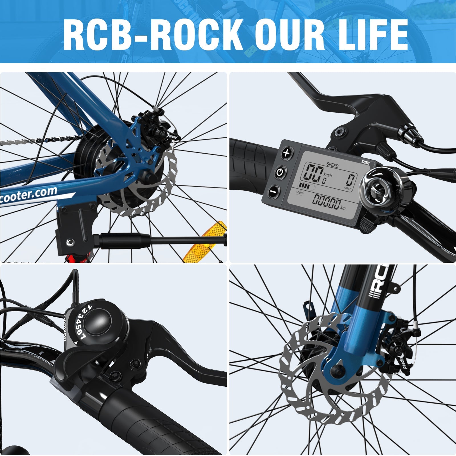 RCB RK15M Electric Bike for Adults