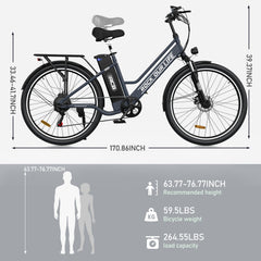 RCB RK8M Electric Bike for Adults