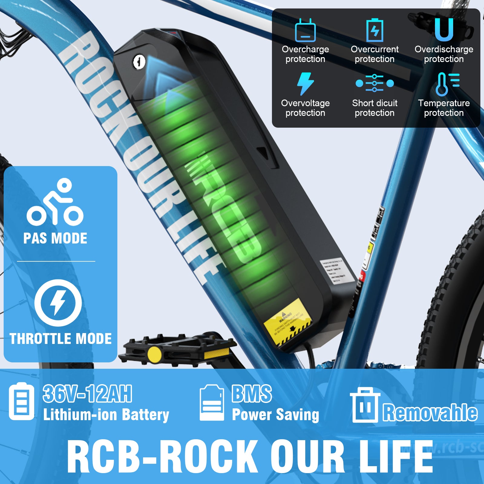 RCB RK15M Electric Bike for Adults(RCB E BIKE)