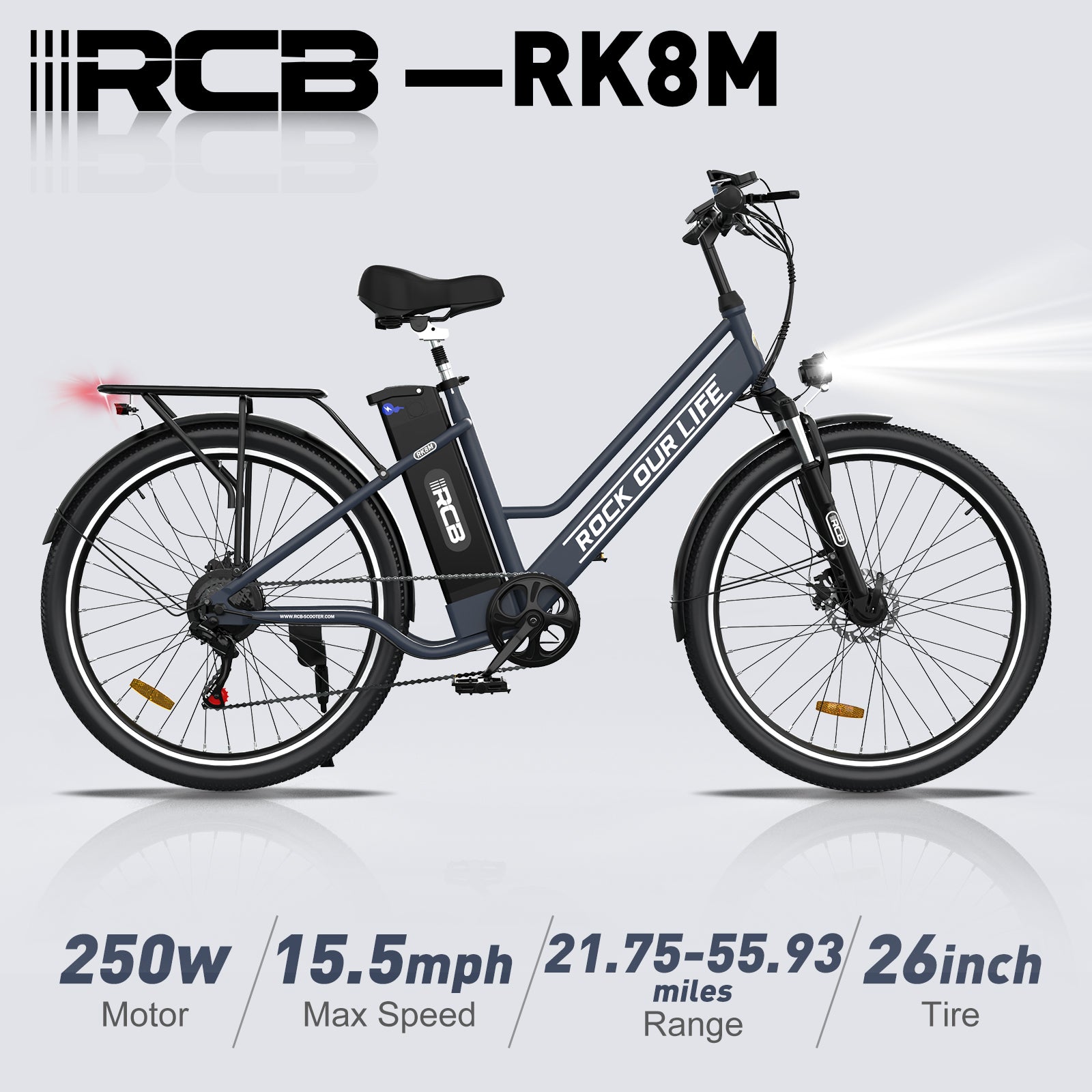 Electric Rlcb RCB RK8M Electric Bike for Adults(RCB E BIKE) – RCB US