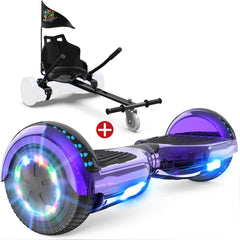 RCB Hoverboard for Kids, 6.5" Tires 6.2mph & 2.5 Miles Self Balancing Scooter